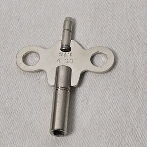 Antique Clock Key India 1.75‎ 4.00 double end